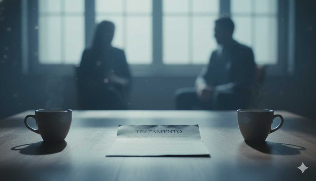 Conflicto y distanciamiento familiar tras el fallecimiento de un familiar por el reparto de bienes.